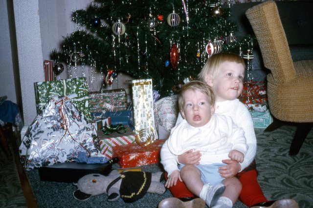 Paul and Ruth on Christmas