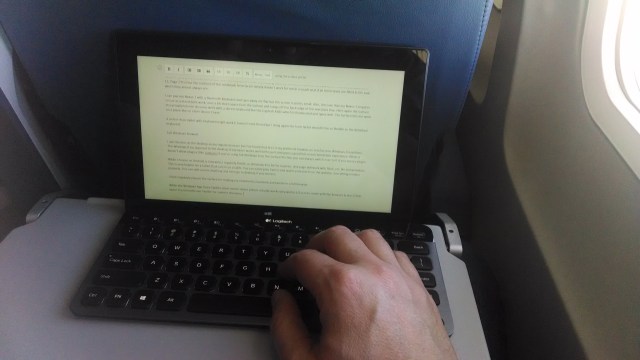 Surface Pro and Logitech Keyboard