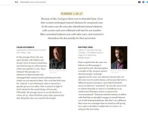 ny times assumptions on how to read the bible