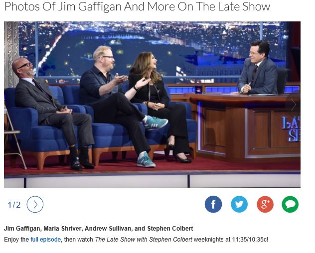 stephen colbert with roman catholics