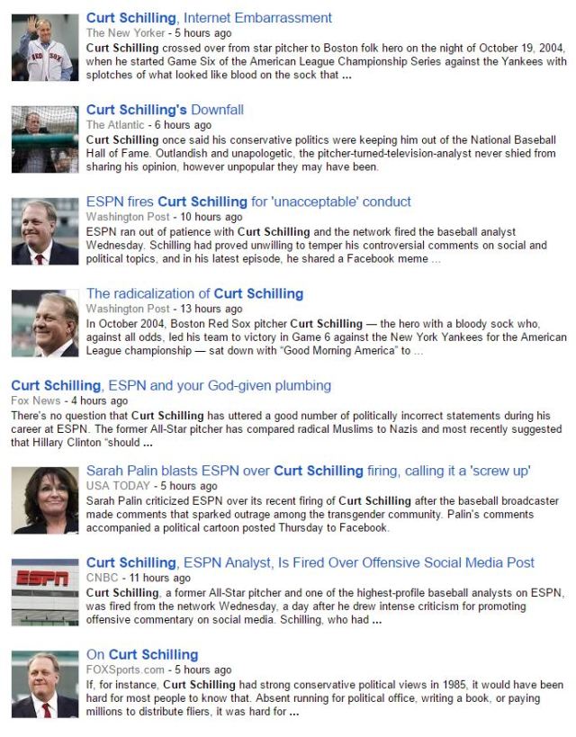 curt schilling google news 1