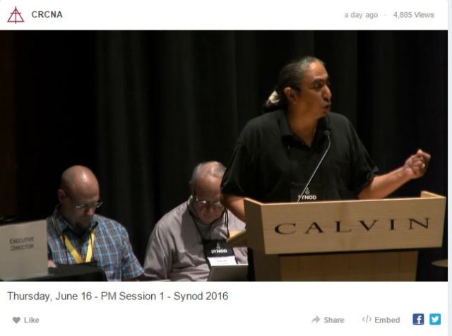 mark charles at synod