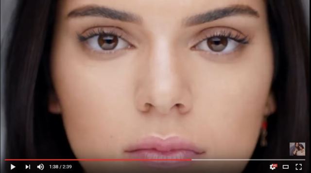 model wakes internally to true self