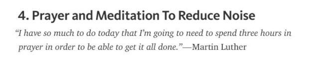 prayer becomes a strategy to achieve