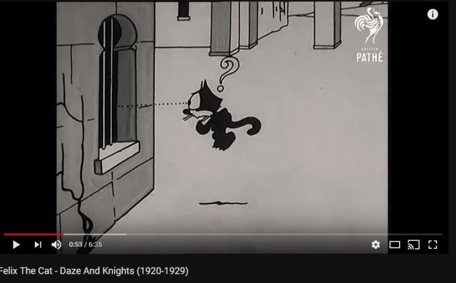 felix eye lines and question mark