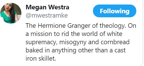 megan westra twitter profile